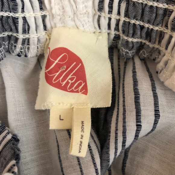 Anthropologie Lilka pom pom tassel Playa Blouse - Picture 6 of 8